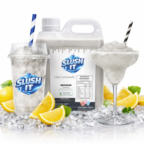 Traditional Clear Lemonade Slushy 2L Bottle