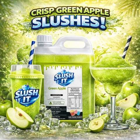 Green Apple Slushy 2L Bottle