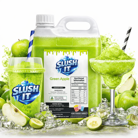 Green Apple Slushy 2L Bottle