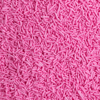Pink Topping Jimmies Sprinkles