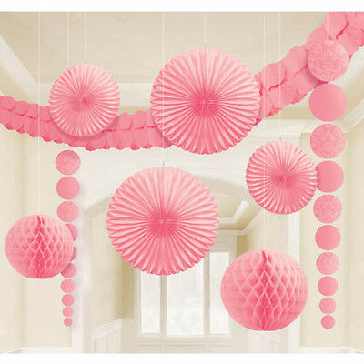 New Pink Damask Decoration Kit