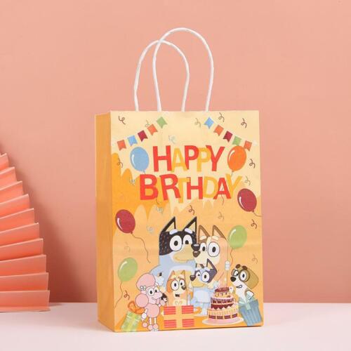 Bluey Party Paper Bag / Lollies Gift Bag Party Decoration Party Supplies