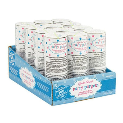 Baby Shower Boys & Girl Confetti Poppers