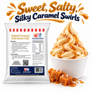 Salted Caramel Soft Serve