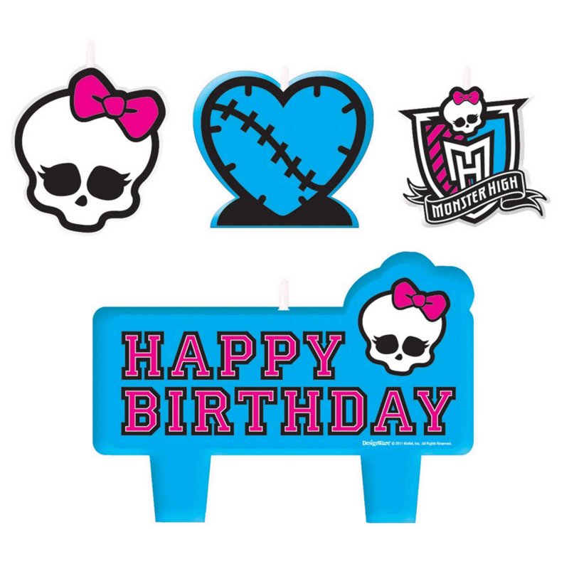 Monster High Birthday Candle