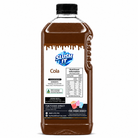 Cola Sno Cone Bottle