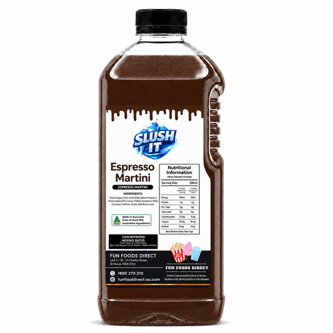 Espresso Martini Slushy 2L Bottle