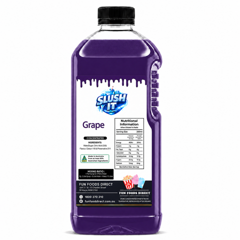 Grape Slushy 2L Bottle