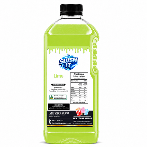 Lime cordial Mixes 2L