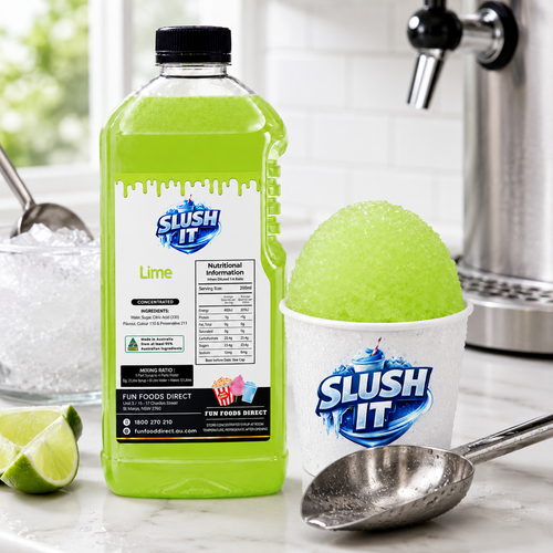 Lime Sno Cone Bottle