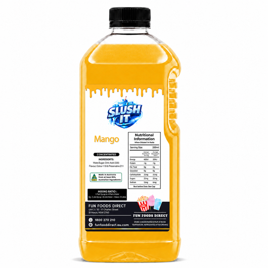 Mango Sno Cone Bottle