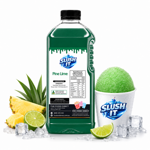Pinelime Sno Cone Bottle