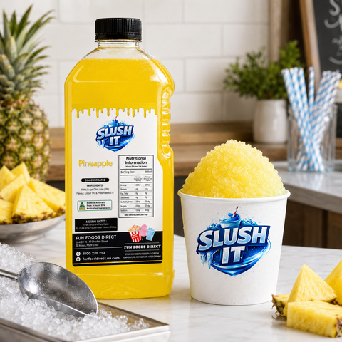Pineapple Sno Cone Bottle