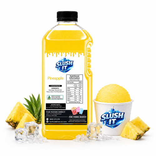 Pineapple Sno Cone Bottle