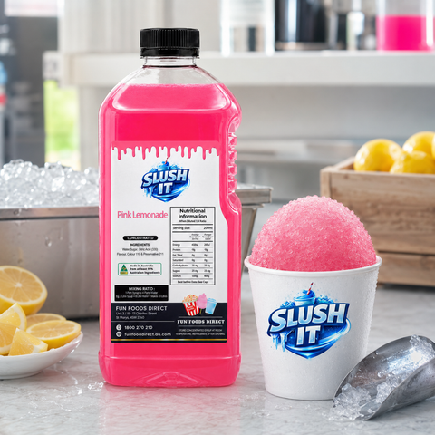Pink Lemonade Sno Cone Bottle