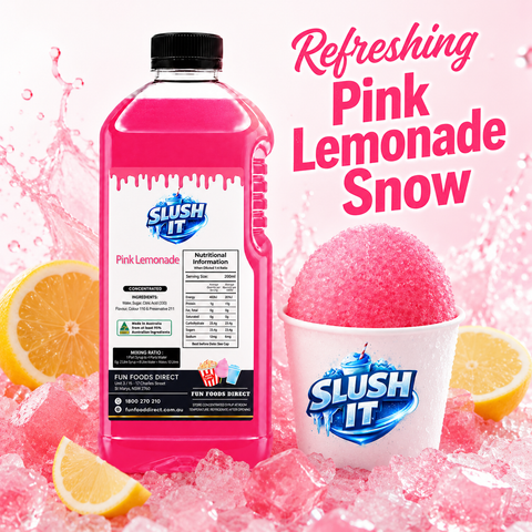 Pink Lemonade Sno Cone Bottle