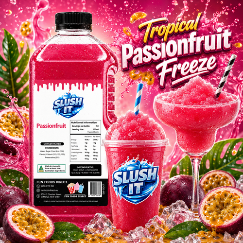 Passionfruit Slushy Mix 2L Bottle