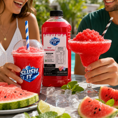 Sour Watermelon Slushy Mix 2L Bottle