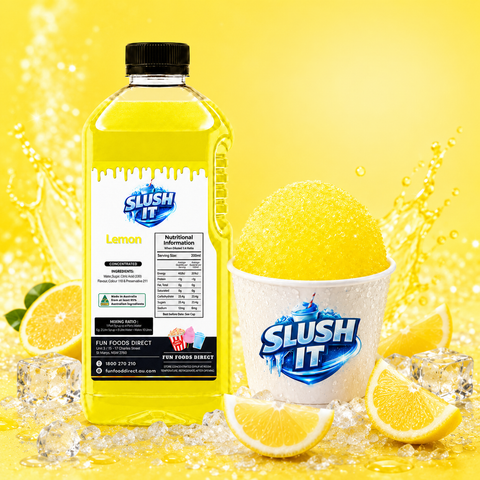 Lemon Sno Cone Bottle