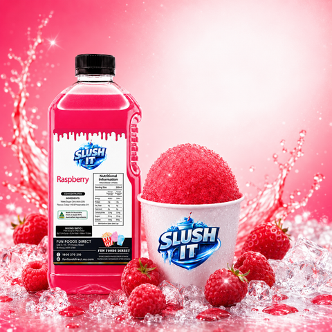 Raspberry Sno Cone Bottle
