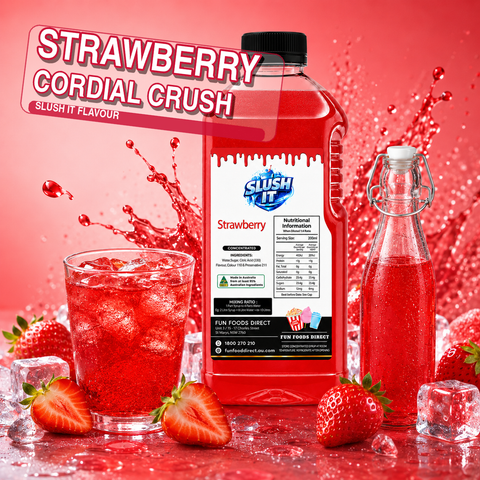 Strawberry Cordial Mixes 2L