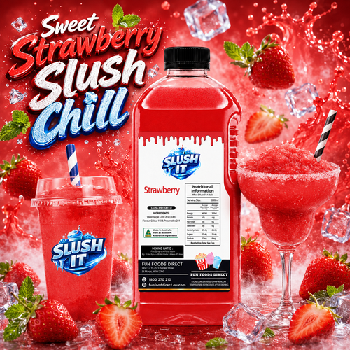 Strawberry Slushy 2L Bottle
