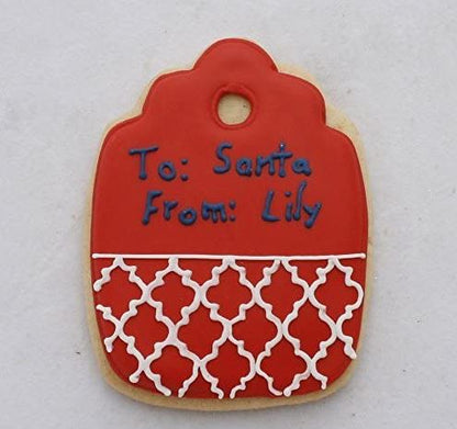 Gift Tag or Tea Bag Premium Tin Cookie Cutter