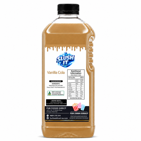 Vanilla Cola Cordial Mixes 2L