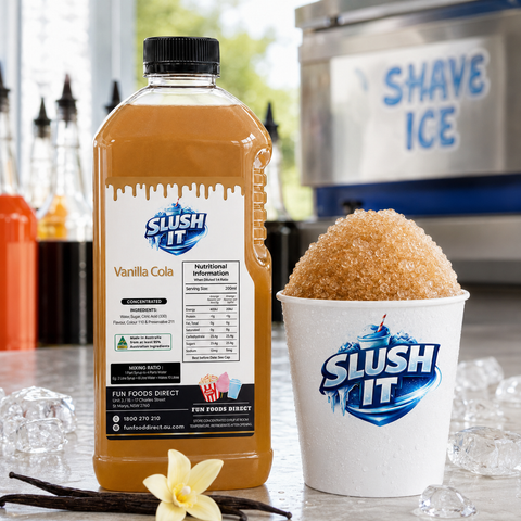 Vanilla Cola Sno Cone Bottle
