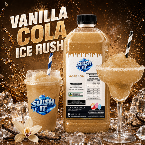Vanilla Cola Slushy 2L Bottle