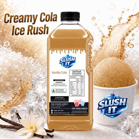 Vanilla Cola Sno Cone Bottle
