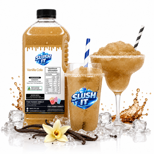 Vanilla Cola Slushy 2L Bottle