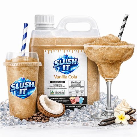 Vanilla Cola Slushy 2L Bottle