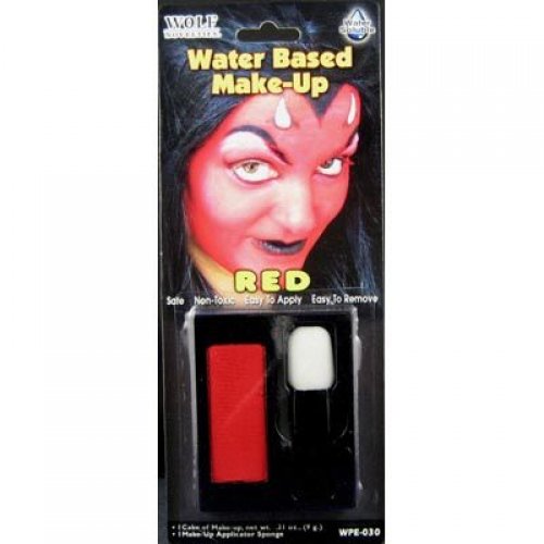 Red Face-Body Paint with Applicator