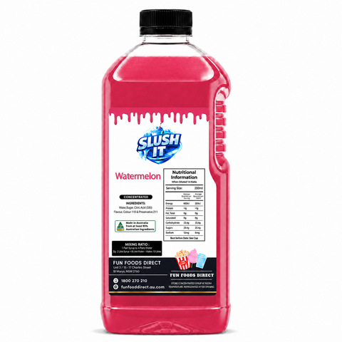Watermelon Cordial Mixes 2L