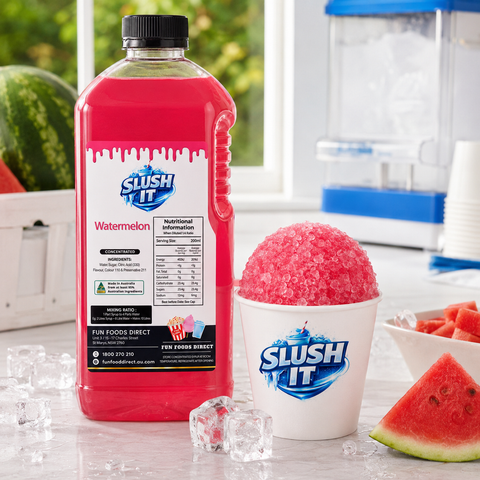 Watermelon Sno Cone Bottle
