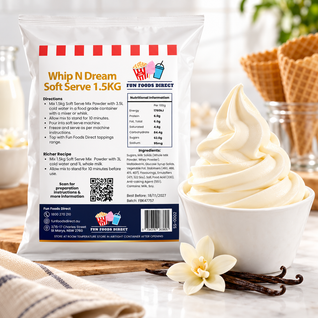 Whip N Dream Classic Vanilla Soft Serve Mix