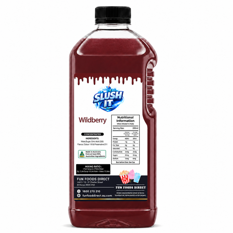 Wildberry Cordial Mixes 2L