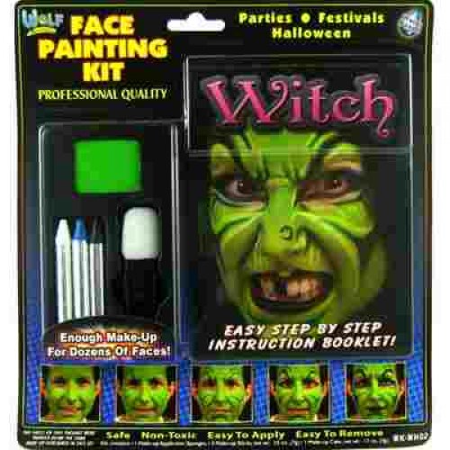 Witch Face Art Paint Kit