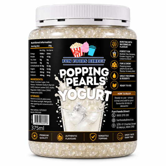 Popping Pearls Yogurt – 375ml